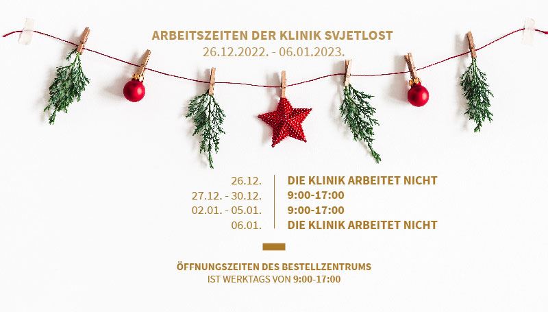 Die Ferienzeit der Svjetlost-Klinik 